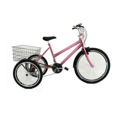 Bicicleta Triciclo Luxo Aro 26 Completo Com 21 Marchas - Casa do Cicli