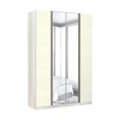 Guarda-roupa 4 Portas 160 Cm Legno Crema Com Kashmir - LUCIANE