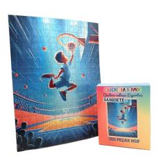 Quebra-Cabeça Infantil Basquete Divertido em MDF 300 Peças