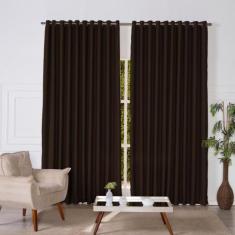 Cortina Blackout de Tecido Grosso 3,00 x 2,80 Blecaute 3 Metros Corta 