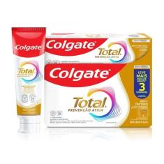 Creme Dental Colgate Total Anti-Tártaro 3un de 90g