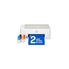 Impressora Multifuncional HP Smart Tank 583 Tanque de Tinta Colorida Wi-Fi com autorreparo, USB - Impressora, Copiadora e Scanner Cor: ‎Branco (4A8D8A)