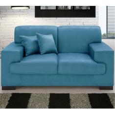 Sofá 2 Lugares Manuela Império Estofados Azul