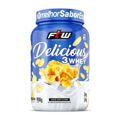 DELICIOUS 3 WHEY 900 G - FTW CORN FLAKES 