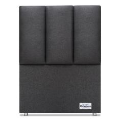 Cabeceira South Linho Cinza Solteiro (11x90x125) - Ortobom