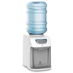 Bebedouro de Água Gelada Fria e Natural Elétrico Eletronico placa Electrolux para galao Bivolt Branco BE11B
