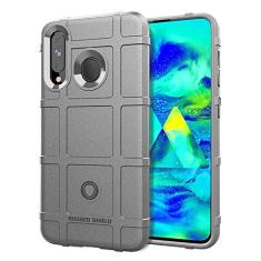Capa para Samsung Galaxy M40, sensação macia, proteção total, anti-arranhões e impressões digitais + capa de celular resistente a arranhões para Samsung Galaxy M40