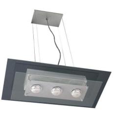 Pendente de Vidro Retangular 60cm x 30cm 141 Pantoja & Carmona