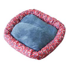 Cama de Cachorro Pequena 45x45cm / Caminha para Pet / Gato / Macho / F