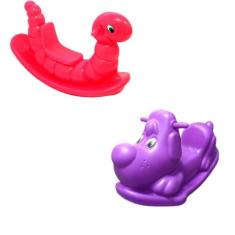 Gangorras Cachorro e Nhoca  Brinquedos para Parques e Playgrounds Infa