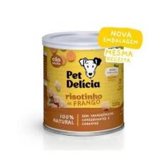 Ração Úmida Cães Risotinho de Frango 320g Pet Delícia