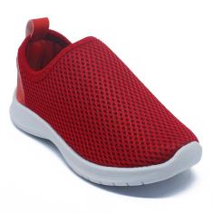 Tênis Infantil Calce Facil Leve Confortável Furinho-Feminino