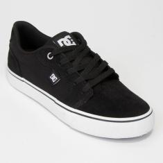 Tenis Dc Shoes Anvil LA Preto/Branco  10293 - 35-Masculino