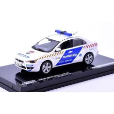 Miniatura Mitsubishi Lancer Evo Policia Hungria 1/43 Ferro - vitesse, 