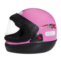 Capacete San Marino Classic Moto Fechado Automático Motoboy-Unissex