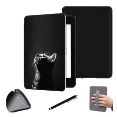 Sakenitly Capa para Kindle Paperwhite 5ª/6ª/7ª Geração de 6" (Versão 2012-2015, Modelo EY21 e DP75SDI), Capa de TPU Macia e Flexível com Alça de Mão