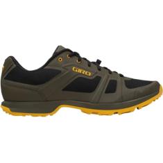 Giro Gauge Mountain Bike Tênis masculino, Verde trilha/amarelo espectro (2023), 46