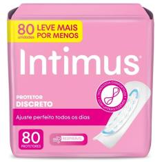 Intimus Protetor Diário Days, Cuidado Diário sem Perfume, 80 unidades - Leve 80 Pague 60