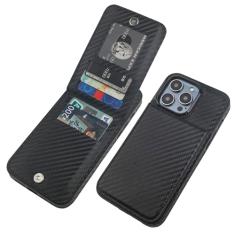 KIHUWEY Capa carteira compatível com iPhone 14 Pro Max com suporte para cartão de crédito, fecho magnético de couro premium com suporte, capa protetora resistente para iPhone 14 Pro Max de 6,7