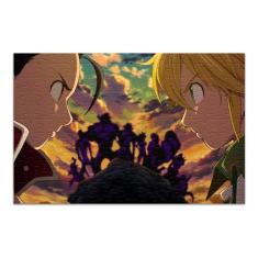 Quebra Cabeça Personalizado Nanatsu No Taizai 60 Peças