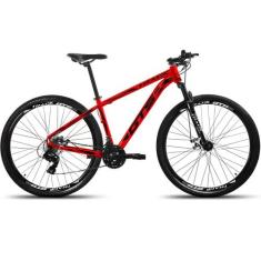 Bicicleta Aro 29 Gts Pro M5 Track 24 Marchas Freios A Disco, Vermelho,
