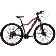 Bicicleta Aro 29 Ksw Mwza 27v Freio Hidráulico K7 Garfo com Trava - Pr