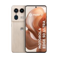 Imagem de Smartphone Motorola Edge 50 Ultra 5G 512GB - Wood, 24GB RAM Boost, Câmera 50MP Ultra-Pixel, Selfie 50MP e Tela 6,7 - Moto AI