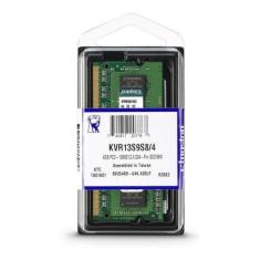 Memória RAM para Notebook DDR3L 4GB 1600MHz Kingston - KVR16LS11/4