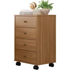 Mesa De Cabeceira 04 Gavetas Presence 9070 Amendola Touch Demobile Amendola Touch