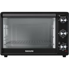 Forno Elétrico de Bancada Suggar FE4202PT 42L 1800W com Grill Timer Mecânico Preto 220V