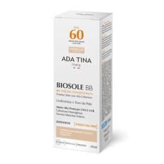 Protetor Solar Ada Tina Biosole Fps 60 40ml Vaniglia Cor 25