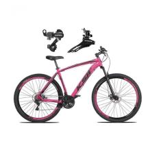 Bicicleta Aro 29 Ksw Xlt Alumínio 24v Câmbios Shimano Garfo Suspensão - Rosa Tam.15