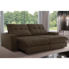 Sofa Retrátil Dublin 2,50m Mola Ensacada 04 Lugares Txr