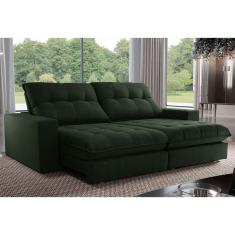 Sofa Retrátil Dublin 2,50m Mola Ensacada 04 Lugares Txr
