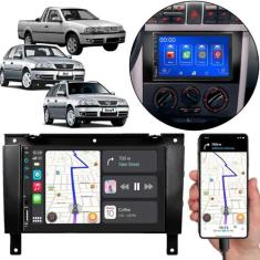 Kit Multimídia Carplay Gol Parati Saveiro G3 7 Pol MP5 Touch-screen + 