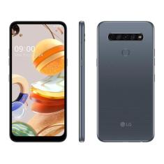 Smartphone LG K61 128GB Titânio 4G Octa-Core - 4GB RAM 6,53 Câm. Quádr