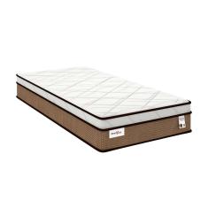 Colchão Solteiro Molas MasterPocket Ensacadas Smart Flex Euro Pillow (88x188x30) - Plumatex