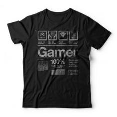Camiseta Studio Geek Gamer Unissex-Unissex