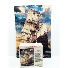 Quebra-Cabeça Navio Pirata De 300 Peças