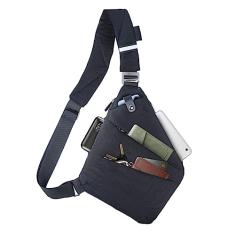 Bolsa flexível pessoal, bolsa transversal antirroubo para viagens, esportes, bolsa tiracolo leve para mulheres e homens