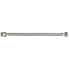 Engate Flexível De Aço Inox Trançado - 1/2`` X 50 Cm