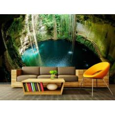 Papel de Parede Paisagens Cachoeira70 - 1,50 X 2,50 - Voce Decorando