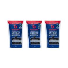 Sabonete Liquido Bozzano Carvao Ativado Refil 200Ml - 3Un