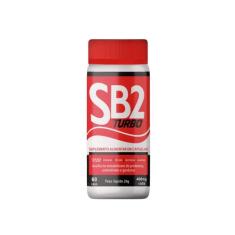 SB2 Turbo - Suplemento Alimentar Natural - 1 Frasco com 60 Cápsulas - 