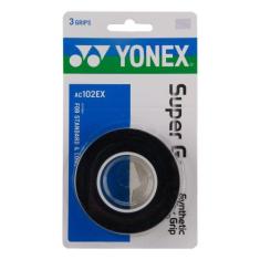 Overgrip Yonex Super Grap Preto Com 3 Unidades