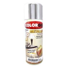 Tinta Spray Colorgin Metallik Cromado 350ml