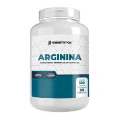 Arginina 500Mg 120 Cápsulas New Nutrition