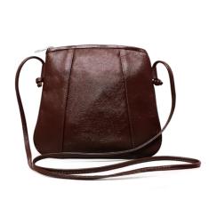 Bolsa a Tiracolo Feminina Couro Legítimo Relicário - Laila (Marrom)