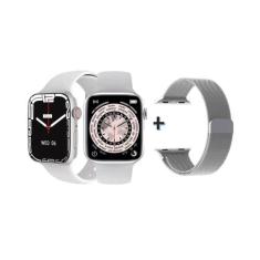 Relógio Inligente Smartwatch Duas Pulseiras Original Resistente A Água