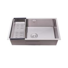 Cuba Para Cozinha Gourmet Aço Inox 304 Terena 74x44 cm Pingoo.casa - P
